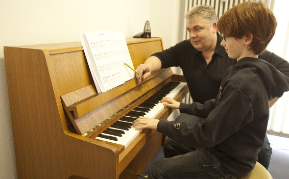 Musikunterricht an unserer Musikschule in Rheda-Wiedenbrück